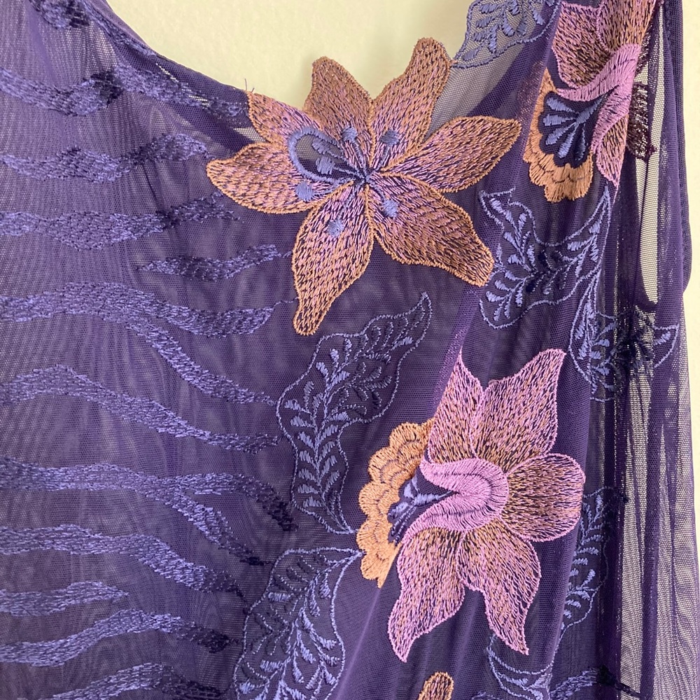 Ritratti sheer nightgown